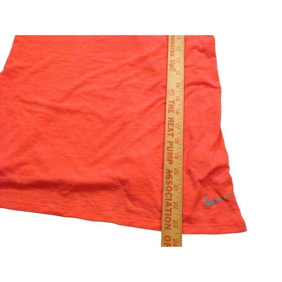 Nike Tank Top‎ Women Sz M Dri Fit Activewear Pink With Gray Swoosh - Picture 4 of 7